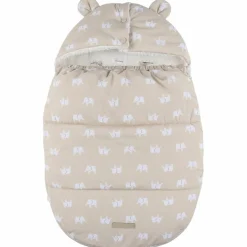 Chancelière déperlante en sherpa beige