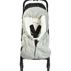 Chancelière poussette gris chiné (6-24 mois)