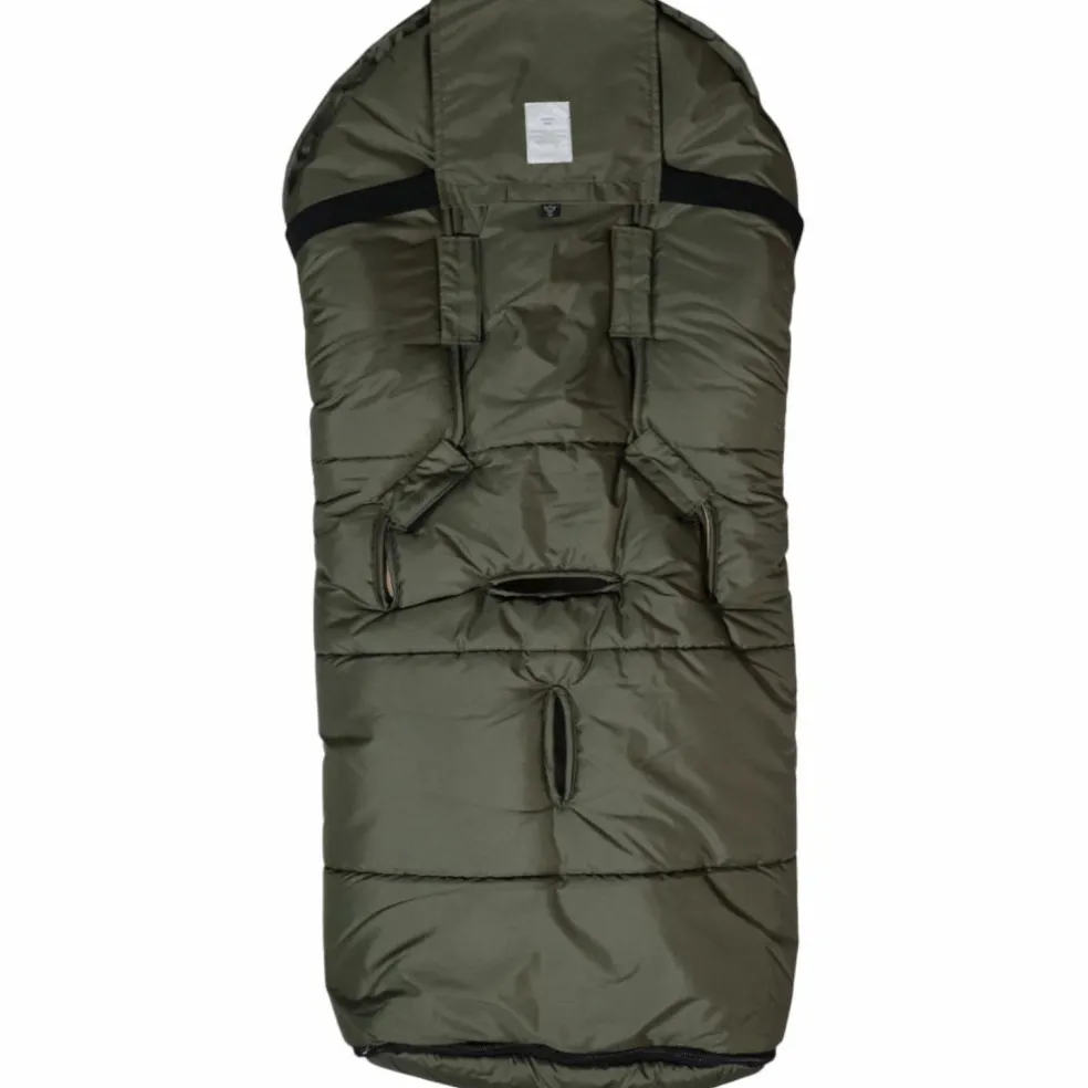 Chancelière thermique pour poussette SANDY kaki et camel