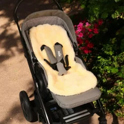 Chancelière thermique pour poussette SHEEP noir et gris