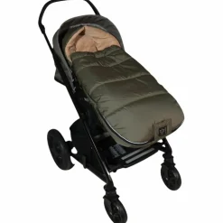 Chancelière thermique pour poussette AKIKO kaki et camel