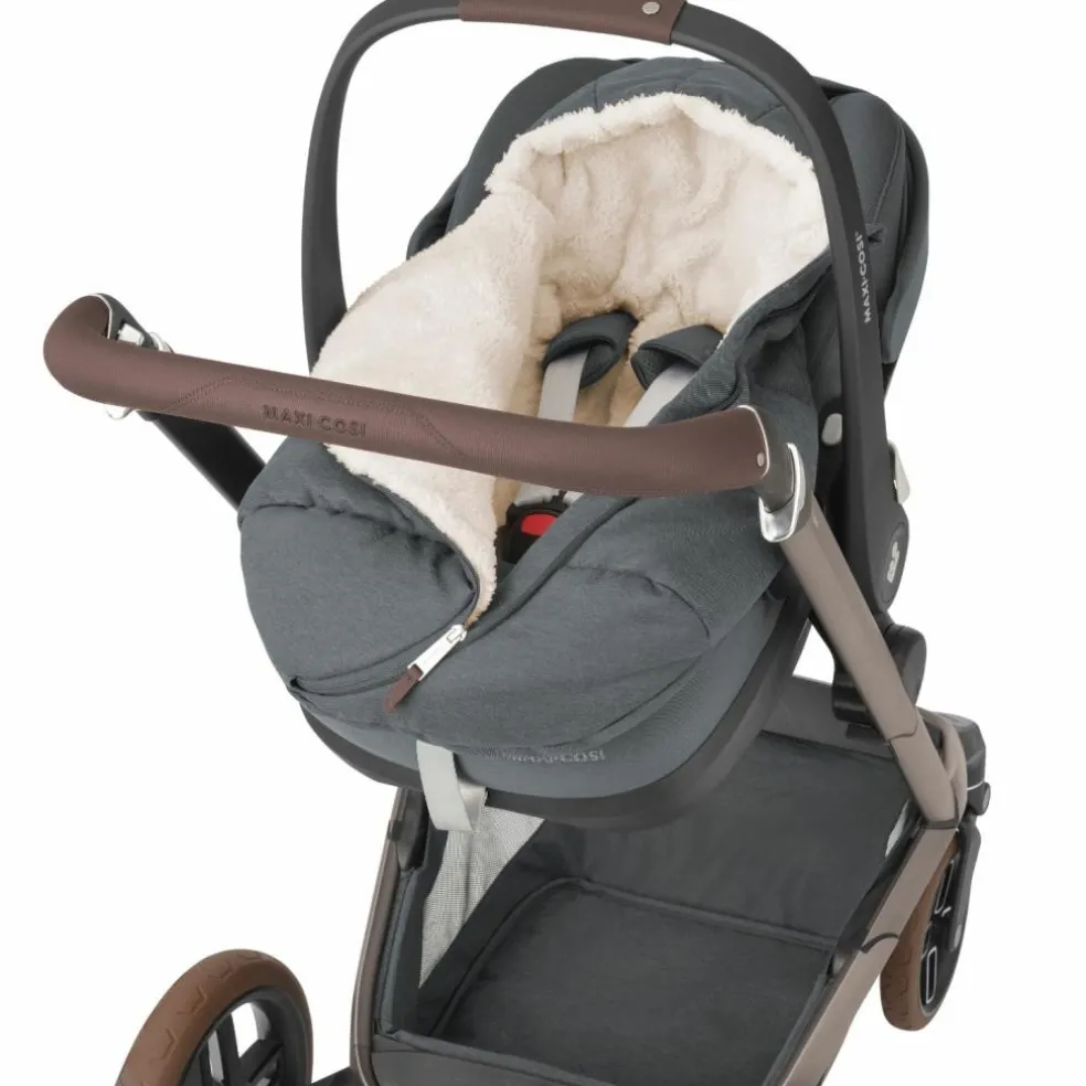 Chancelière Twilic Graphite pour siège auto bébé