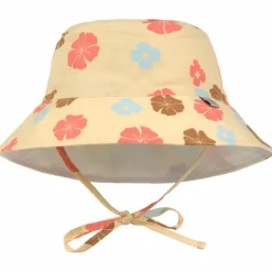 Chapeau anti-UV Fleurs vanille (19-36 mois)