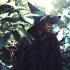 Chapeau de sorcière Noir