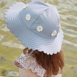 Chapeau d'été Sybille bleu (6-9 mois)