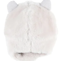 Chapka en groloudoux beige (43 cm - 1-6 mois)