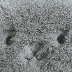 Chapka en groloudoux gris (1-6 mois)