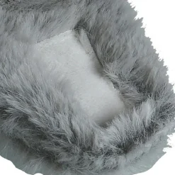 Chapka en groloudoux gris (1-6 mois)