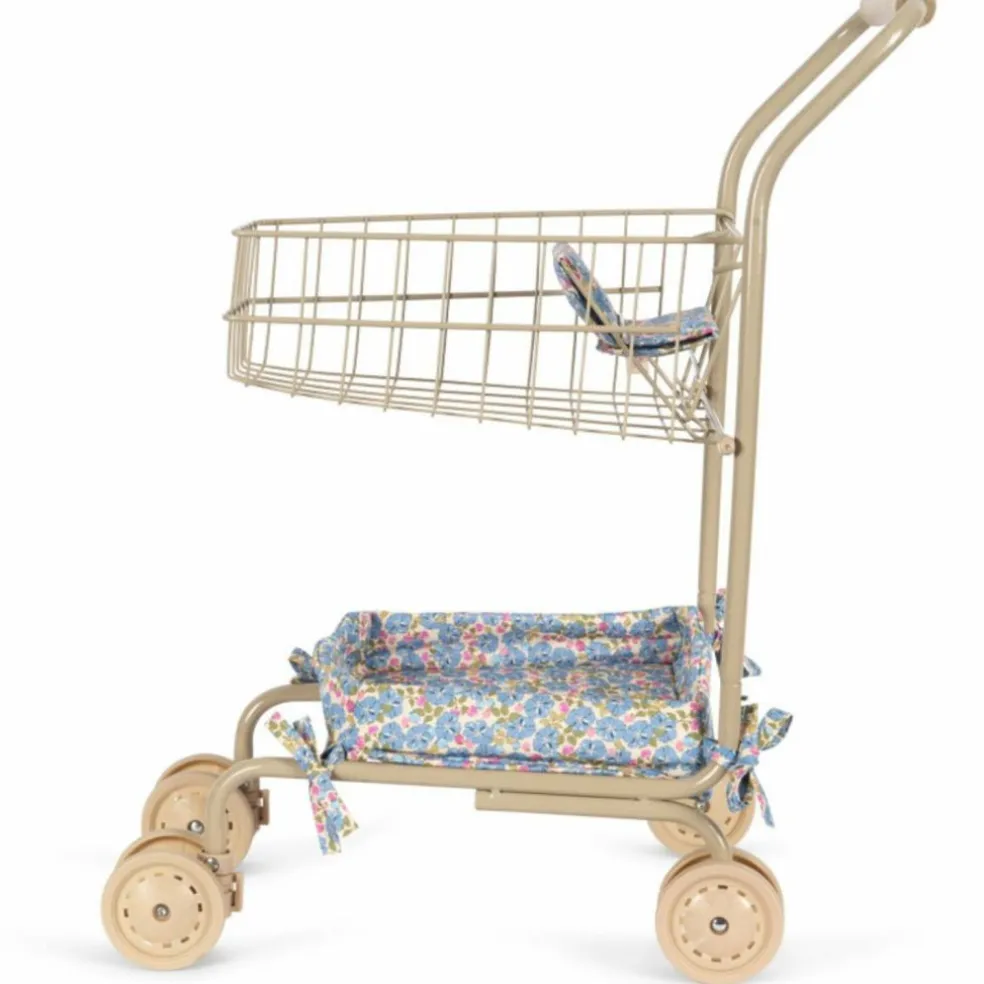 Chariot de course pour poupée Fleur Rosier