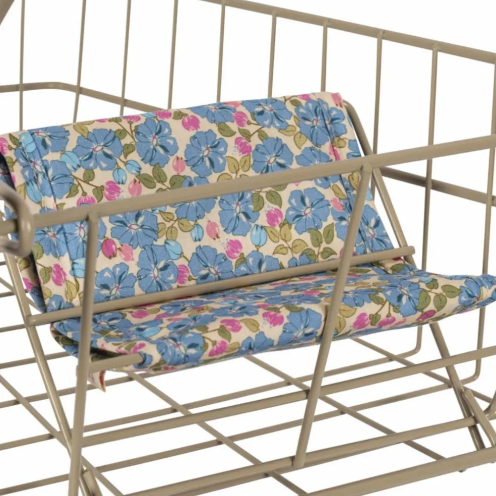 Chariot de course pour poupée Fleur Rosier