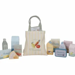 Chariot de courses en bois