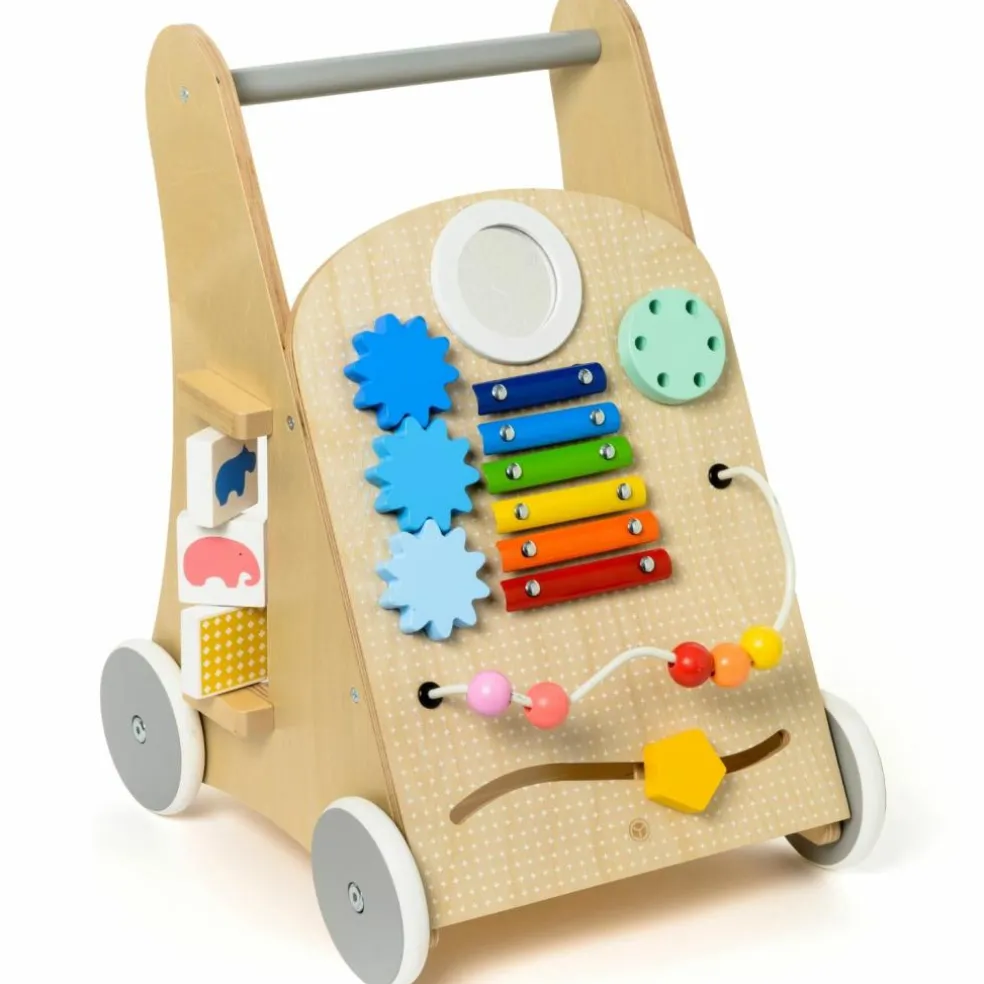 Chariot de marche avec freins