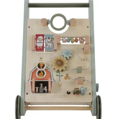 Chariot de marche en bois Little Farm
