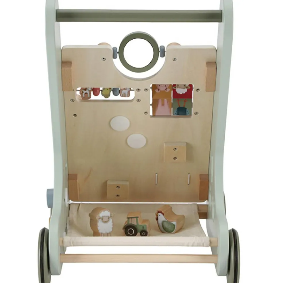 Chariot de marche en bois Little Farm