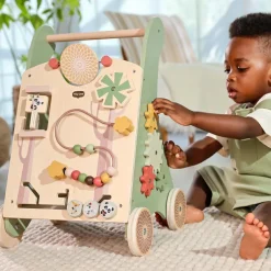 Chariot de marche en bois Boho Chic