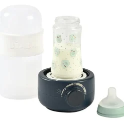 Chauffe-biberon Babymilk second bleu nuit