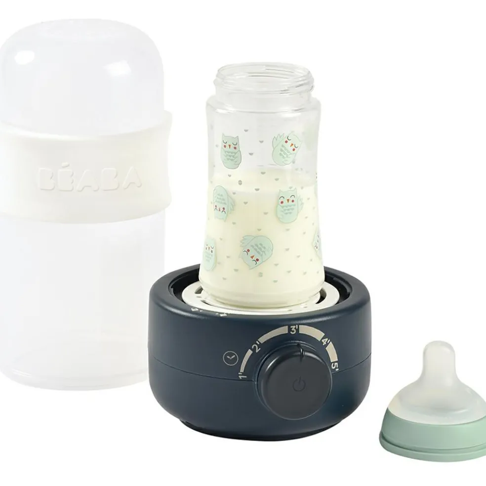 Chauffe-biberon Babymilk second bleu nuit