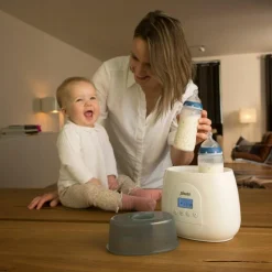 Chauffe-biberon Duo Blanc