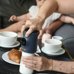 Chauffe-biberon Nomad Milk Night Blue + 3 adaptateurs