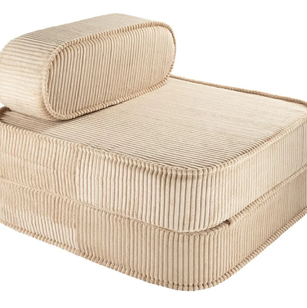 Chauffeuse Brown Sugar velours côtelé