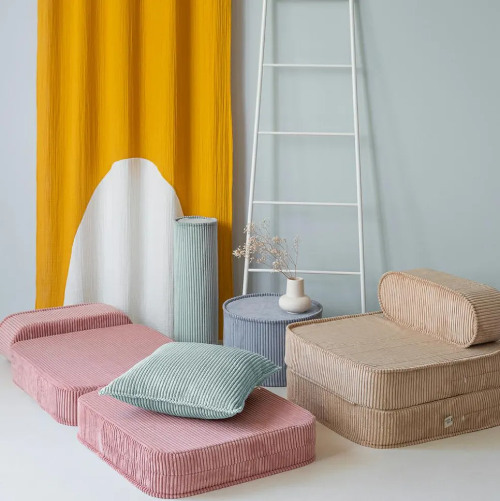 Chauffeuse Brown Sugar velours côtelé