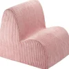 Chauffeuse Cloud Pink Mouse velours côtelé