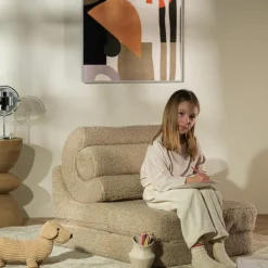 Chauffeuse Flipster Biscuit molletonné