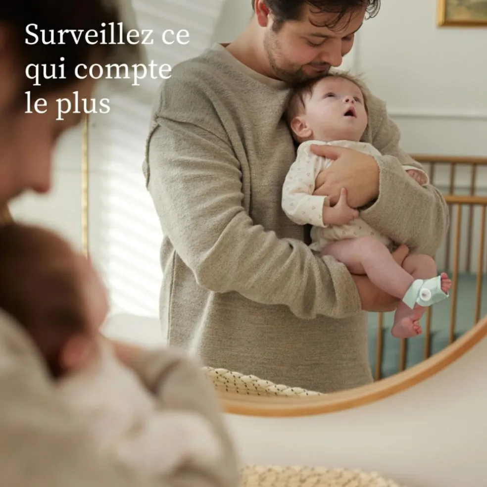 Chaussette connectée Dream Sock mint (0-18 mois)