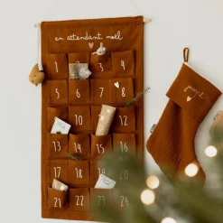 Chaussettes de Noël Gaze Caramel (personnalisable)