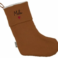 Chaussettes de Noël Gaze Caramel (personnalisable)