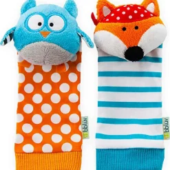 Chaussettes d'éveil Duö hibou et renard