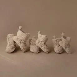 Chaussons Cozy Oatmeal (3-6 mois)