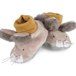 Chaussons lapin Trois petits lapins (0-6 mois)