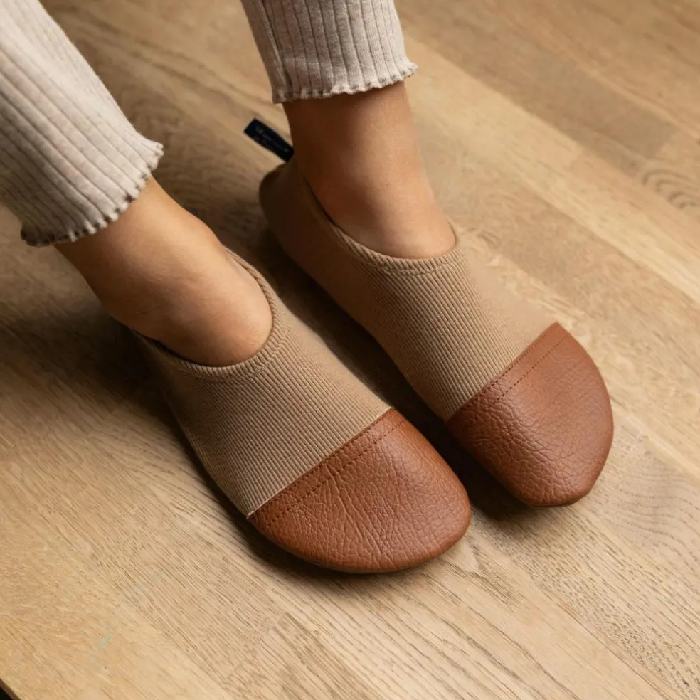 Chaussons Les Petits Jerseys Noisettes (pointures 21-23)