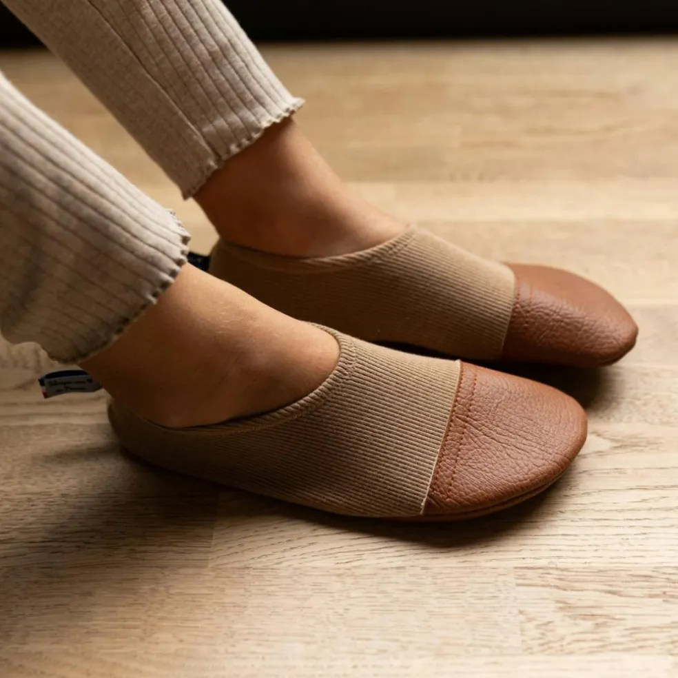 Chaussons Les Petits Jerseys Noisettes (pointures 21-23)