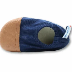 Chaussons Les Petits Jerseys Bleu Profond (pointures 21-23)