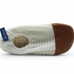 Chaussons Les Petits Velours Ivoire (pointures 21-23)