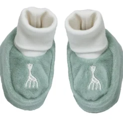 Chaussons Sophie la girafe Olive (1-3 mois)