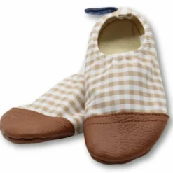 Chaussons tout-terrain Les Petits Vichys (pointures 24-26)