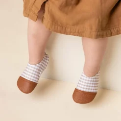 Chaussons tout-terrain Les Petits Vichys (pointures 24-26)