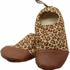 Chaussons tout-terrain Les Petits Léon Léopard (pointures 24-26)