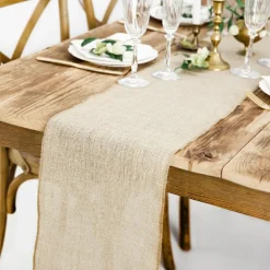 Chemin de table en jute - Reconditionné