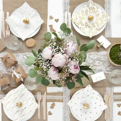 Chemin de table en jute - Reconditionné