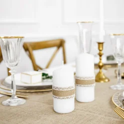 Chemin de table en jute - Reconditionné