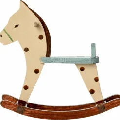 Cheval à bascule Souris à pois