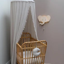 Ciel de lit Happiness Urban Taupe-Ecru (190 cm)