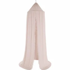 Ciel de lit Happiness Vieux rose-Ecru (190 cm)