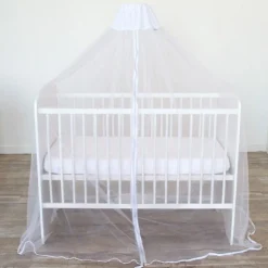 Ciel de lit moustiquaire universel blanc