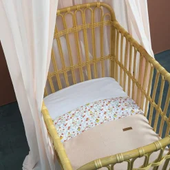 Ciel de lit rose (200 cm)