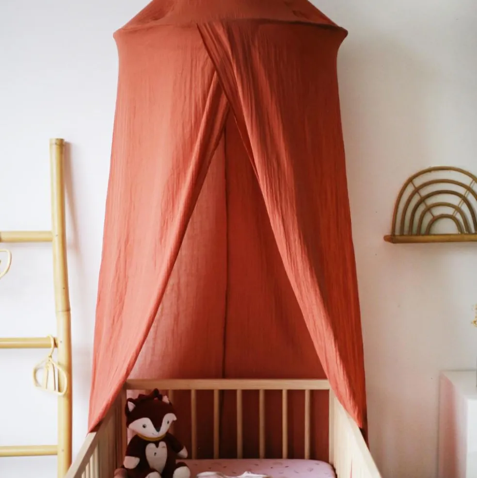 Ciel de lit Terracotta (260 cm)